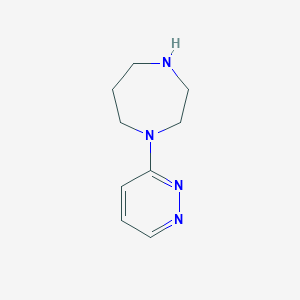 1-(pyridazin-3-yl)-1,4-diazepane图片