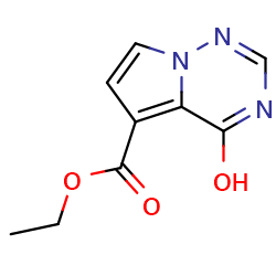 ethyl4-hydroxypyrrolo[2,1-f][1,2,4]triazine-5-carboxylate图片