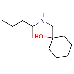1-{[(pentan-2-yl)amino]methyl}cyclohexan-1-ol图片