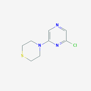 4-(6-chloropyrazin-2-yl)thiomorpholine图片
