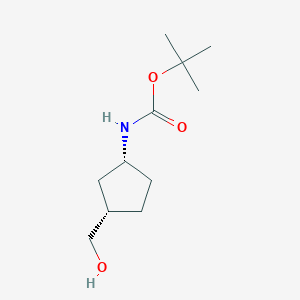 tert-butylN-[cis-3-(hydroxymethyl)cyclopentyl]carbamate图片