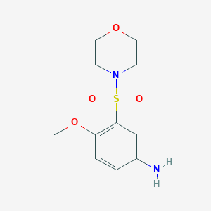 4-Methoxy-3-(morpholine-4-sulfonyl)-phenylamine图片