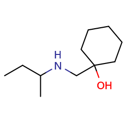 1-{[(butan-2-yl)amino]methyl}cyclohexan-1-ol图片