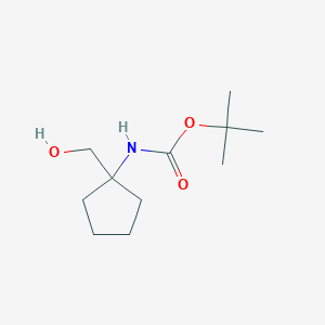 tert-butylN-[1-(hydroxymethyl)cyclopentyl]carbamate图片