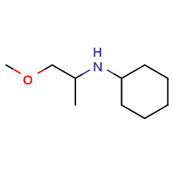 N-(1-methoxypropan-2-yl)cyclohexanamine图片