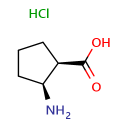 cis-2-aminocyclopentanecarboxylicacidhydrochloride图片