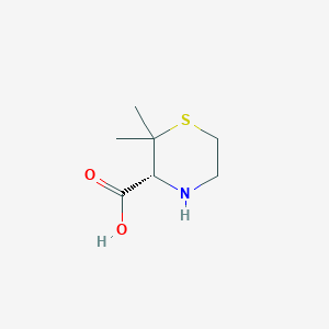 (3R)-2,2-DIMETHYL-THIOMORPHOLINE-3-CARBOXYLIC ACID图片