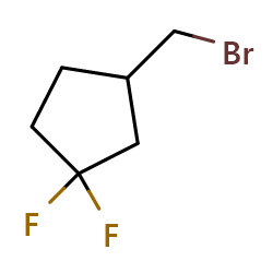 3-(bromomethyl)-1,1-difluorocyclopentane图片