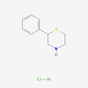 2-PHENYL THIOMORPHOLINE HCL图片