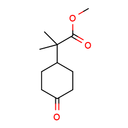 methyl2-methyl-2-(4-oxocyclohexyl)propanoate图片
