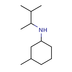 3-methyl-N-(3-methylbutan-2-yl)cyclohexan-1-amine图片