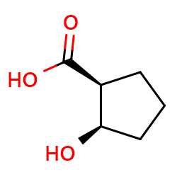 (1S,2R)-2-hydroxycyclopentane-1-carboxylicacid图片