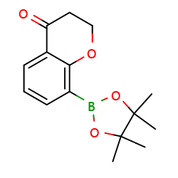 8-(tetramethyl-1,3,2-dioxaborolan-2-yl)-3,4-dihydro-2H-1-benzopyran-4-one图片