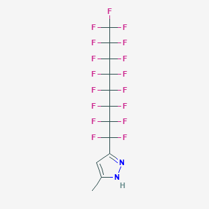 5-Methyl-3-(perfluorooctyl)pyrazole图片