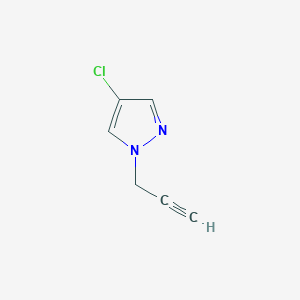 4-chloro-1-(prop-2-yn-1-yl)-1H-pyrazole图片