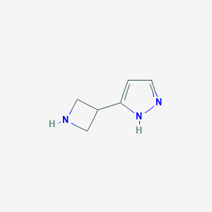 5-(AZETIDIN-3-YL)-1H-PYRAZOLE图片