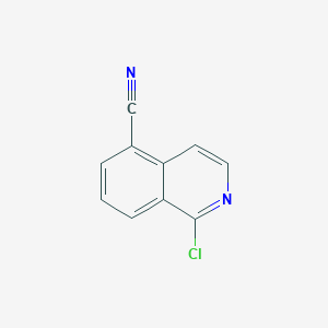 1-CHLOROISOQUINOLINE-5-CARBONITRILE图片