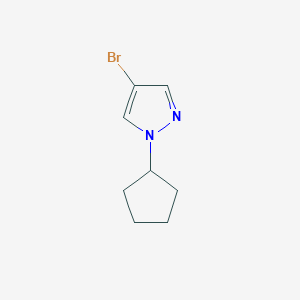 4-bromo-1-cyclopentyl-1H-pyrazole图片