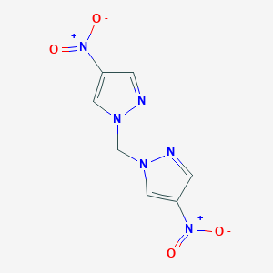 4-nitro-1-[(4-nitro-1H-pyrazol-1-yl)methyl]-1H-pyrazole图片