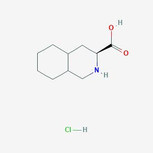 (S)-Decanhydroisoquinoline-3-carboxylic Acid Hydrochloride图片