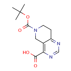 6-[(tert-butoxy)carbonyl]-5H,6H,7H,8H-pyrido[4,3-d]pyrimidine-4-carboxylicacid图片