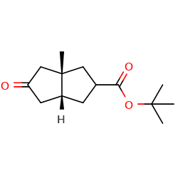 rel-tert-butyl(3aS,6aR)-3a-methyl-5-oxo-octahydropentalene-2-carboxylate图片