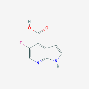 5-fluoro-1H-pyrrolo[2,3-b]pyridine-4-carboxylicacid图片