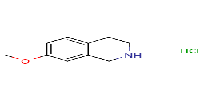 7-methoxy-1,2,3,4-tetrahydroisoquinolinehydrochloride图片