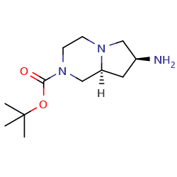 tert-butyl(7S,8aS)-7-amino-octahydropyrrolo[1,2-a]piperazine-2-carboxylate图片