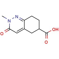 2-methyl-3-oxo-2,3,5,6,7,8-hexahydrocinnoline-6-carboxylicacid图片