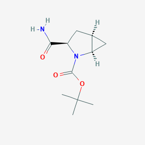 tert-butyl(1R,3R,5R)-3-carbamoyl-2-azabicyclo[3,1,0]hexane-2-carboxylate图片