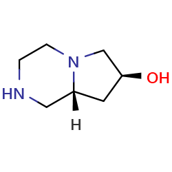 (7S,8aR)-octahydropyrrolo[1,2-a]piperazin-7-ol图片