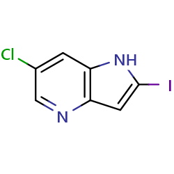6-chloro-2-iodo-1H-pyrrolo[3,2-b]pyridine图片
