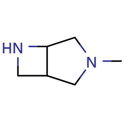 3-methyl-3,6-diazabicyclo[3,2,0]heptane图片
