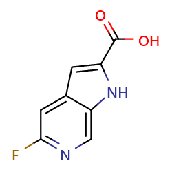 5-fluoro-1H-pyrrolo[2,3-c]pyridine-2-carboxylicacid图片