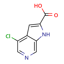 4-chloro-1H-pyrrolo[2,3-c]pyridine-2-carboxylicacid图片