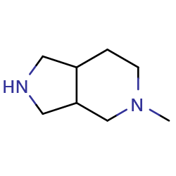 5-methyl-octahydro-1H-pyrrolo[3,4-c]pyridine图片