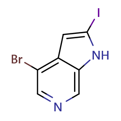 4-bromo-2-iodo-1H-pyrrolo[2,3-c]pyridine图片