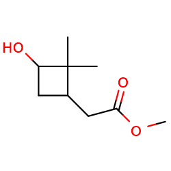 methyl2-(3-hydroxy-2,2-dimethylcyclobutyl)acetate图片