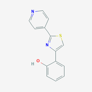 4-(2-Hydroxyphenyl)-2-(4-pyridyl)thiazole图片