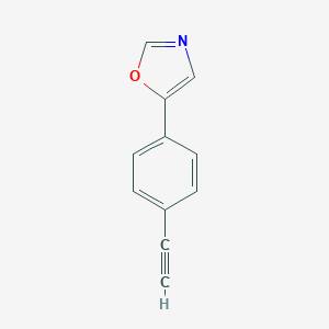 5-(4-Ethynylphenyl)-1,3-oxazole图片
