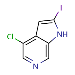 4-chloro-2-iodo-1H-pyrrolo[2,3-c]pyridine图片
