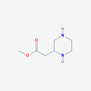 methyl2-(piperazin-2-yl)acetate图片