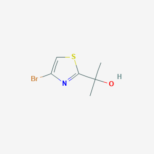 4-Bromo-2-(2-hydroxyprop-2-yl)-1,3-thiazole图片