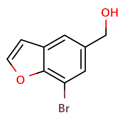 (7-bromo-1-benzofuran-5-yl)methanol图片