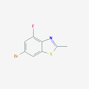 6-bromo-4-fluoro-2-methyl-1,3-benzothiazole图片