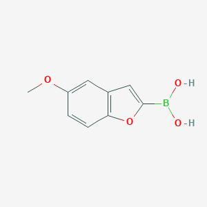 (5-methoxybenzofuran-2-yl)boronicacid图片