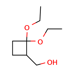 (2,2-diethoxycyclobutyl)methanol图片