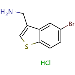 (5-bromobenzothiophen-3-yl)methanaminehydrochloride图片