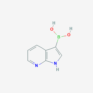 1H-pyrrolo[2,3-b]pyridin-3-ylboronicacid图片